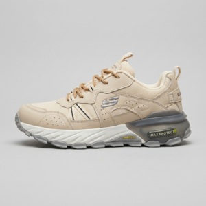 کتونی رانینگ Skechers Cushion Trek کرم مخصوص استفاده روزانه