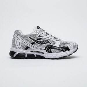 کتونی اسپرت مردانه ساکنی سفید-مشکی | Saucony Men's Classic Sport Sneaker – White/Black | 41-44
