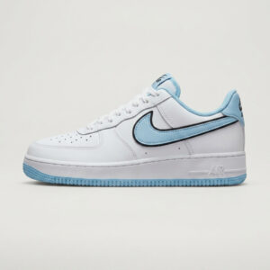کتانی اسپرت مدل نایک Air Force 1 سفید آبی   |  37 تا 40